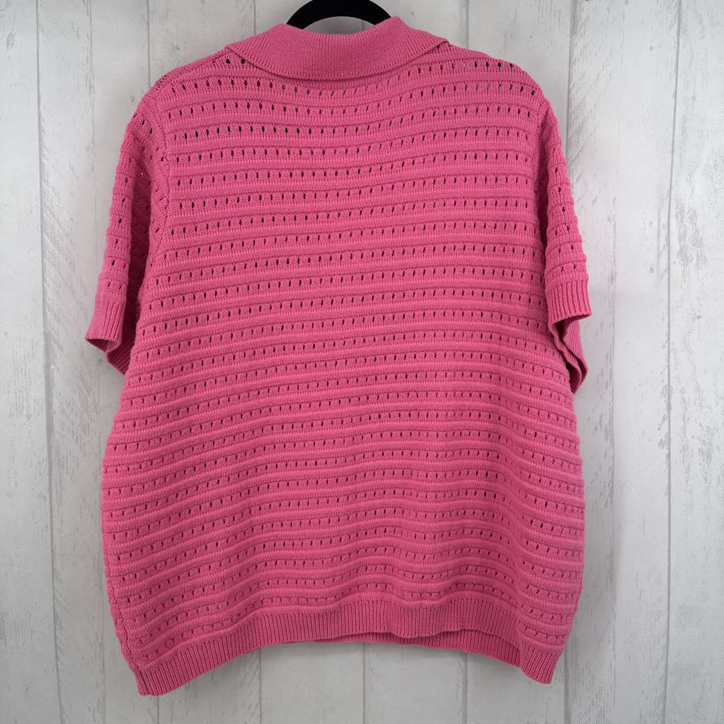 1x s/s v-neck sweater