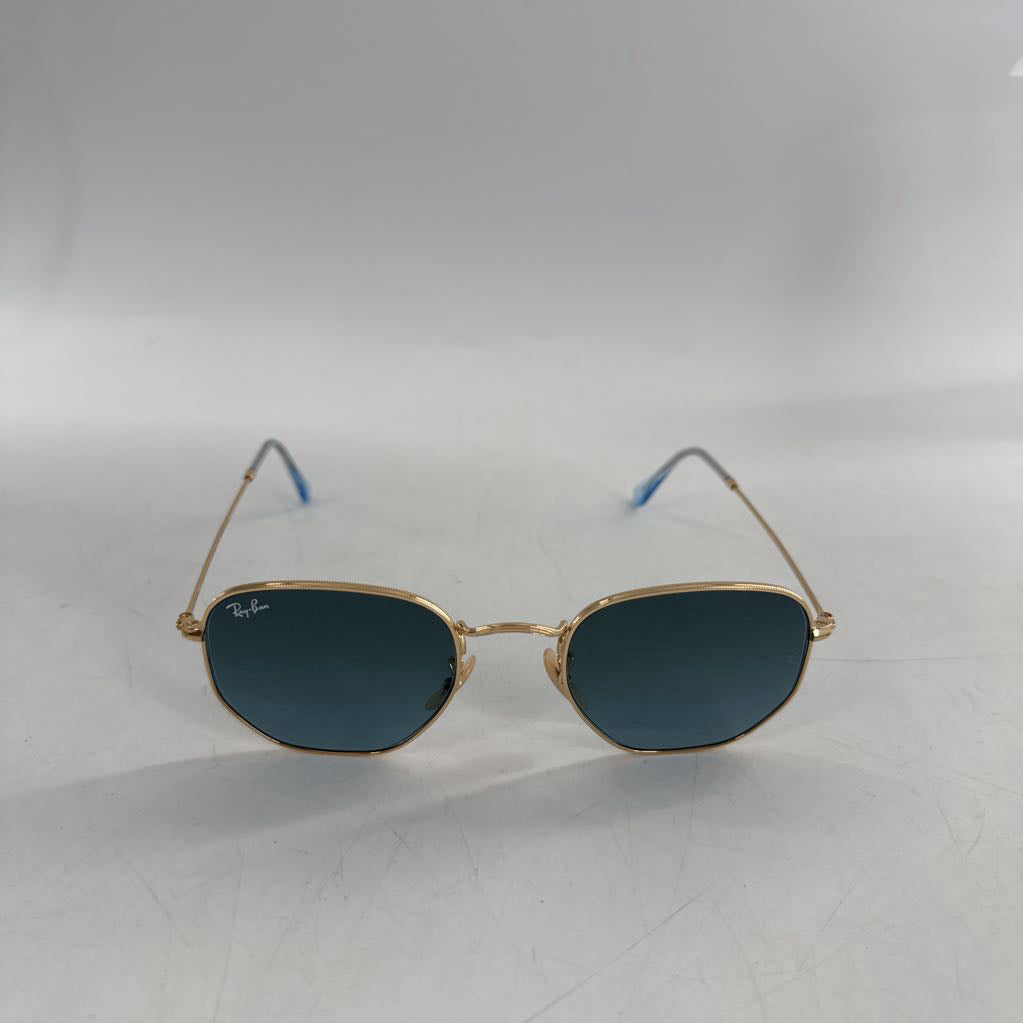 R207 hexagon gold frame sunglasses