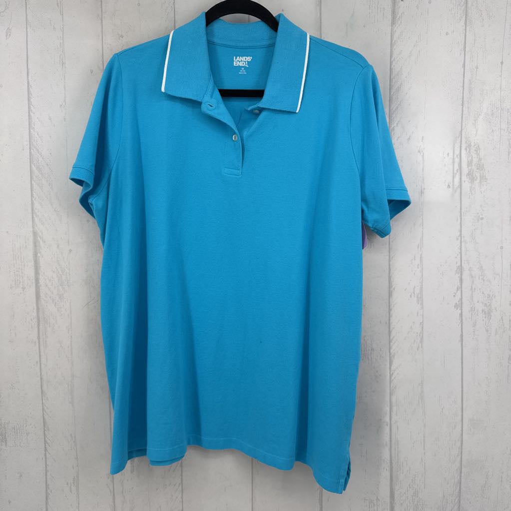 1x s/s polo top