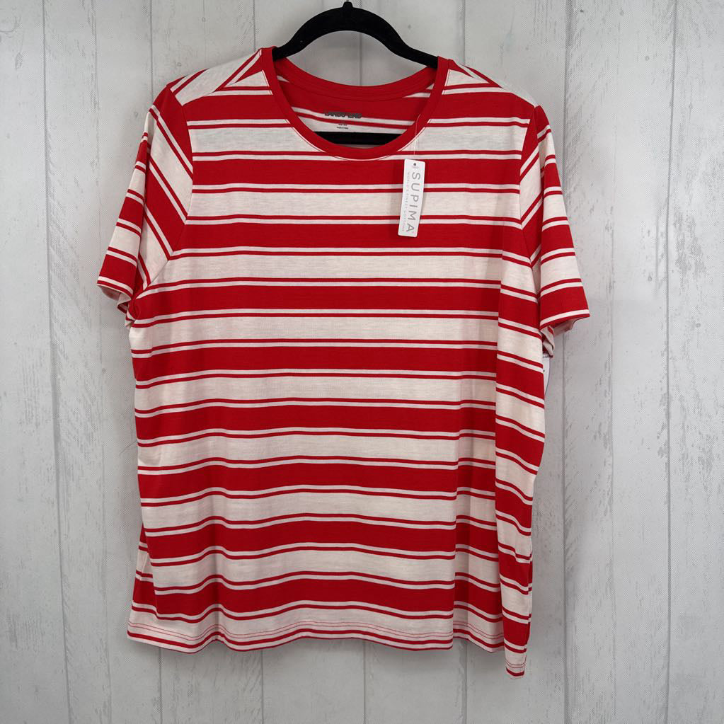 1x s/s stripe top
