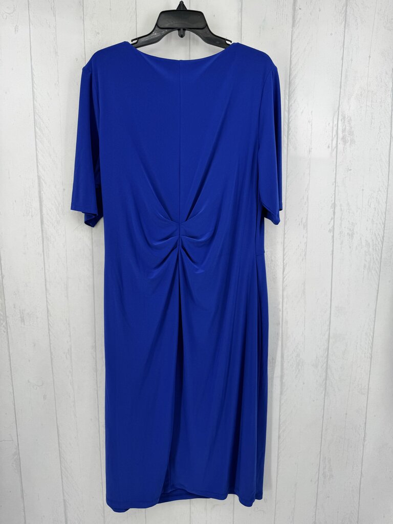 R119 XL s/s side tie dress