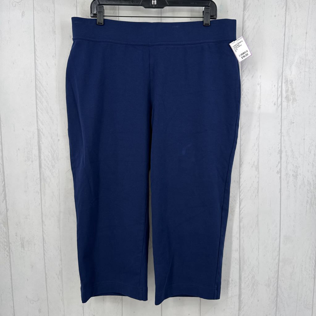 1x knit pull-on capris