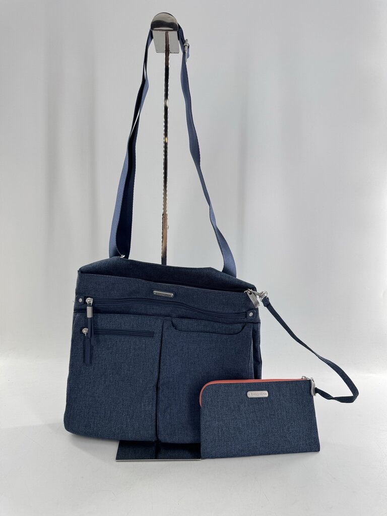 2pc crossbody w/ zip pockets & pouch