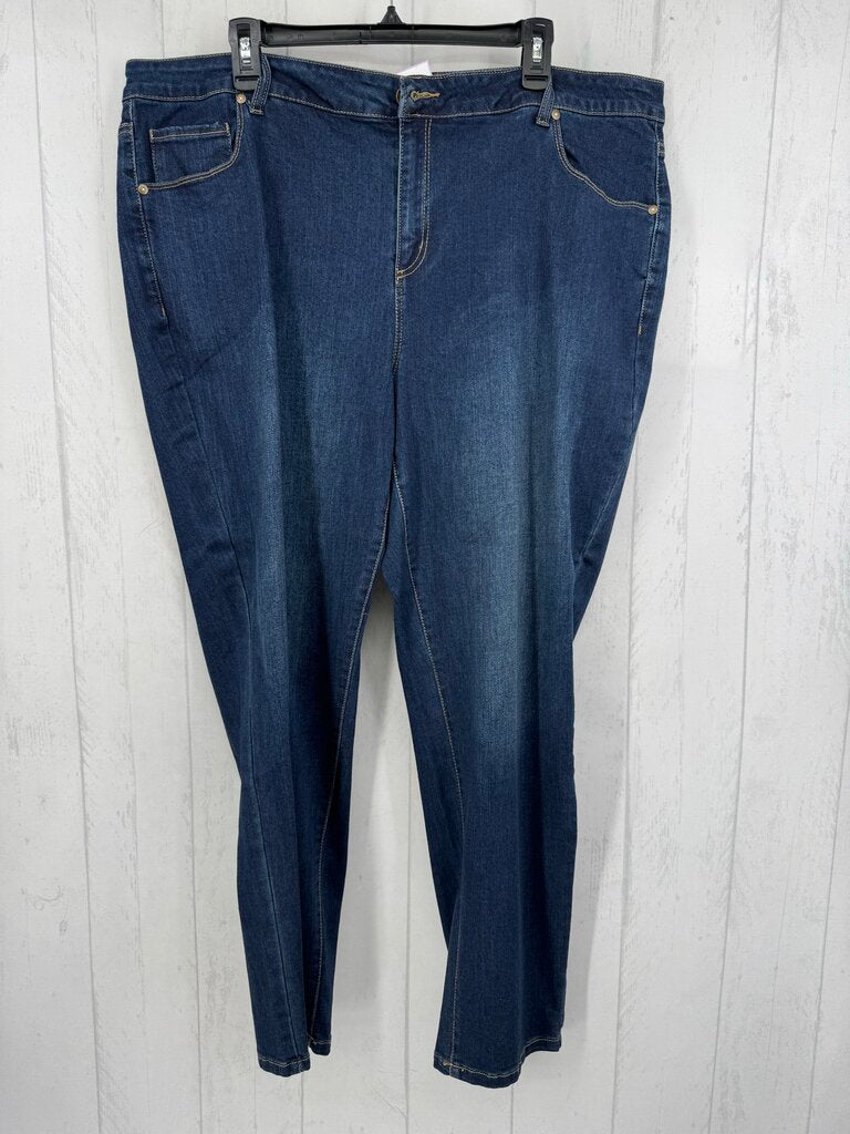 22w stretch straight leg jean