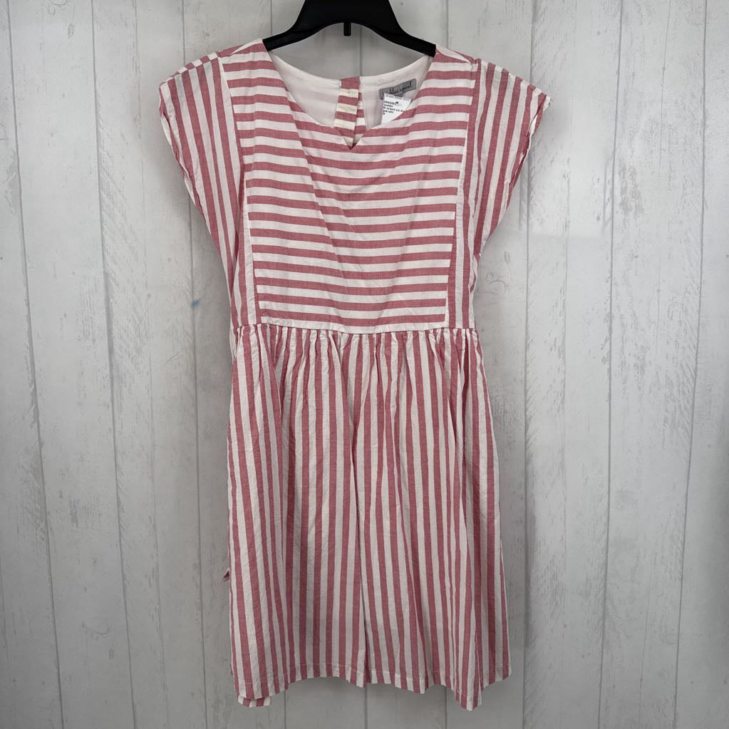 M striped s/s dress