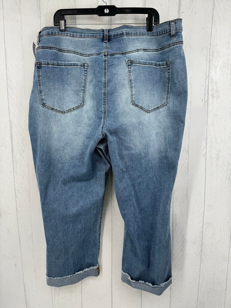 20w stretch crop jean