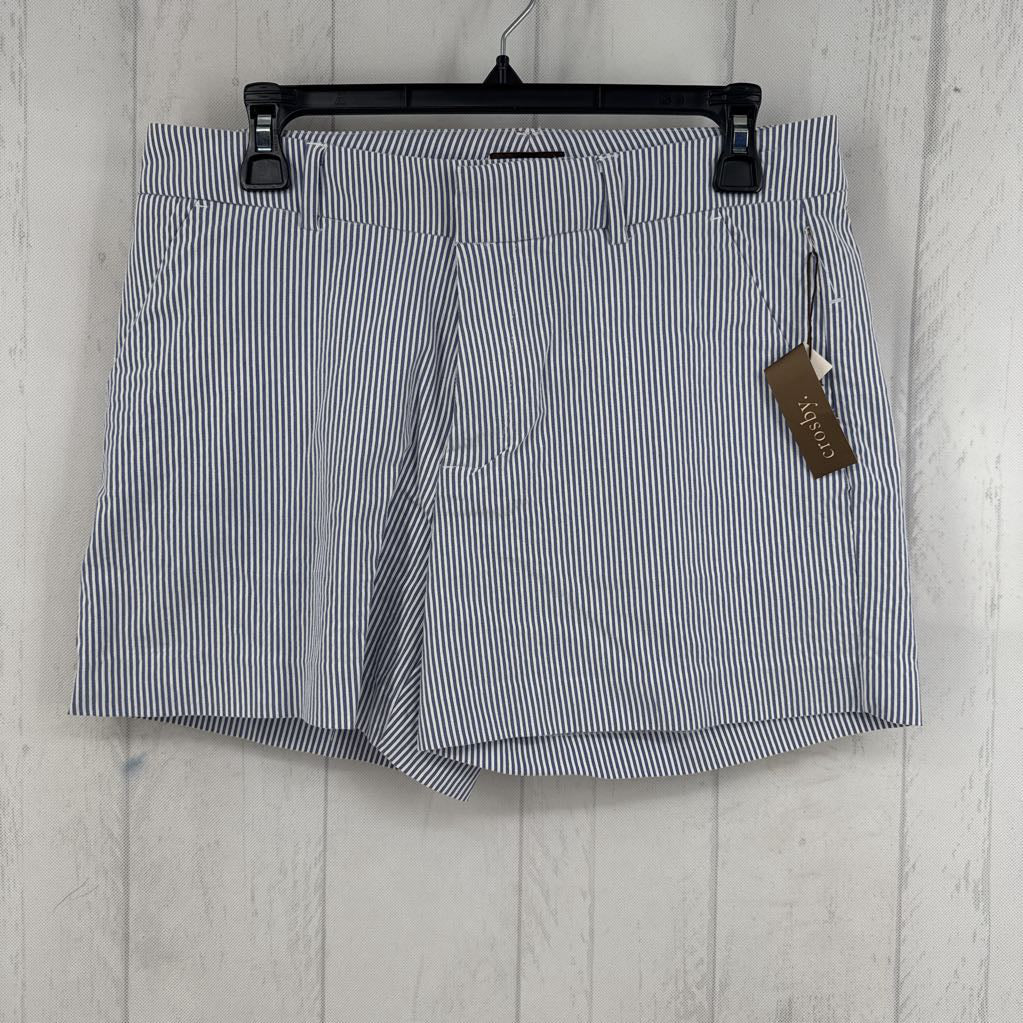 8 pinstripe shorts