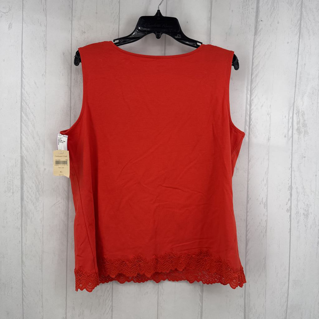 XL lace tank