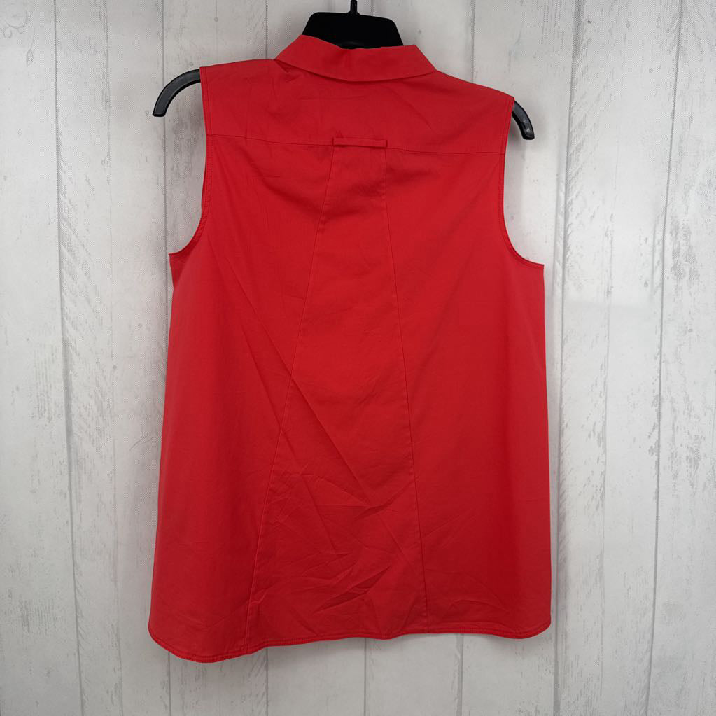 M hiden snap closure high-low slvs shirt