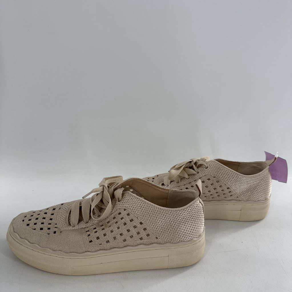 8 woven lace-up sneaker