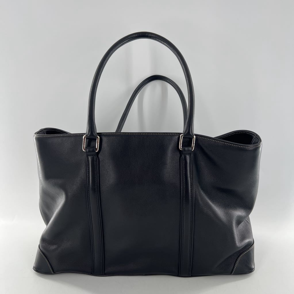 vintage zip middle compartment tote