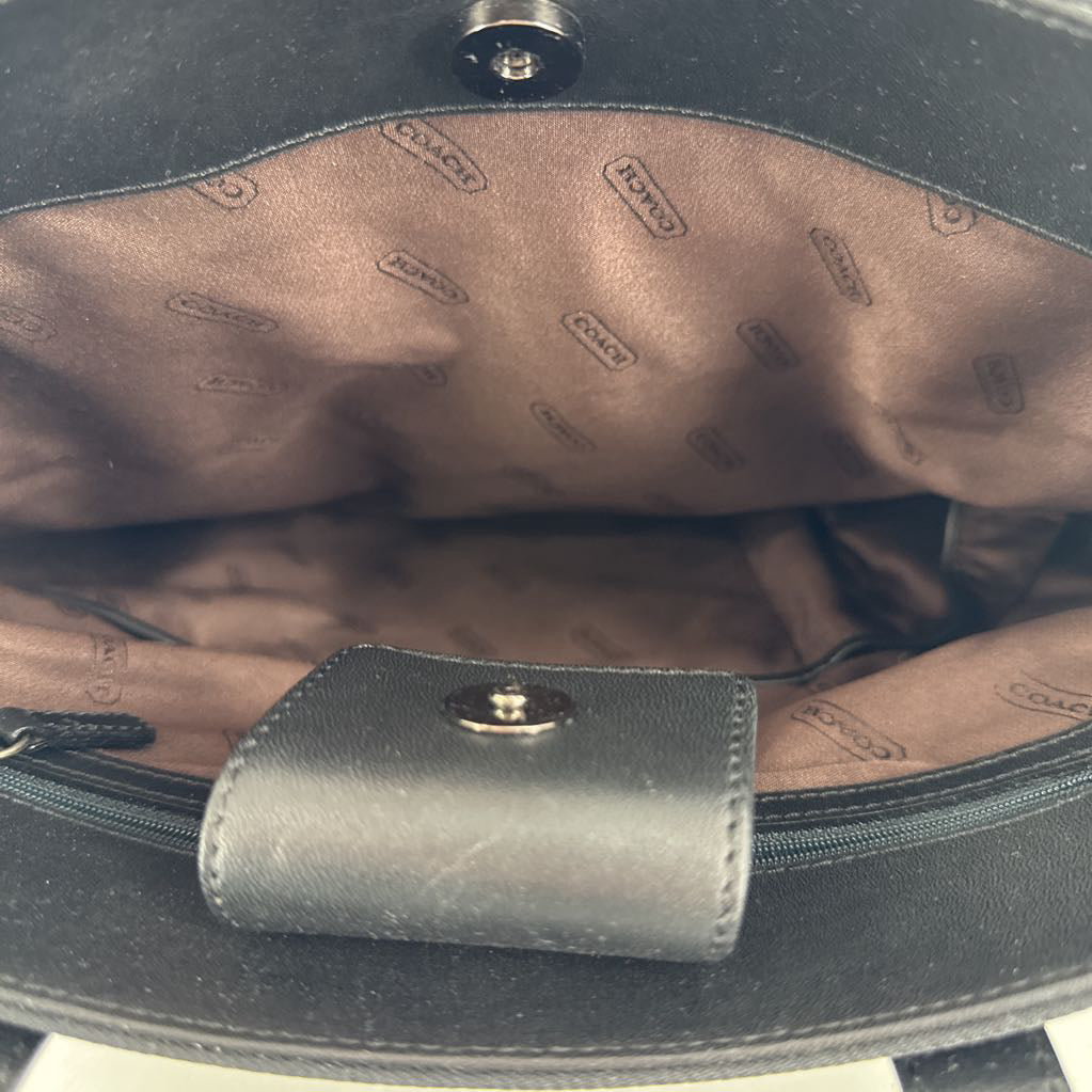 1999 Vintage Coach Mercer Nylon Twill Tote Bag