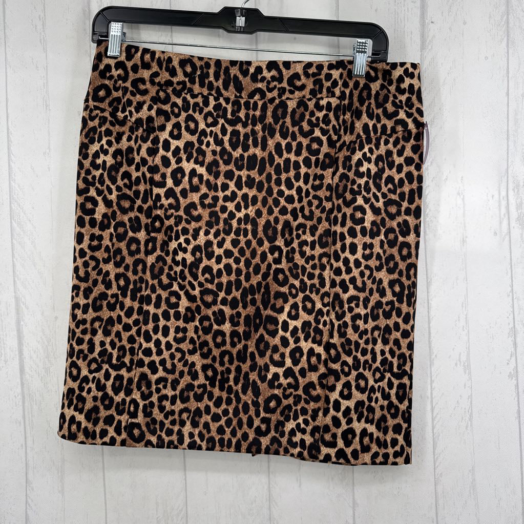 XL animal print skirt