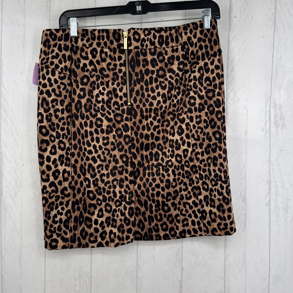 XL animal print skirt