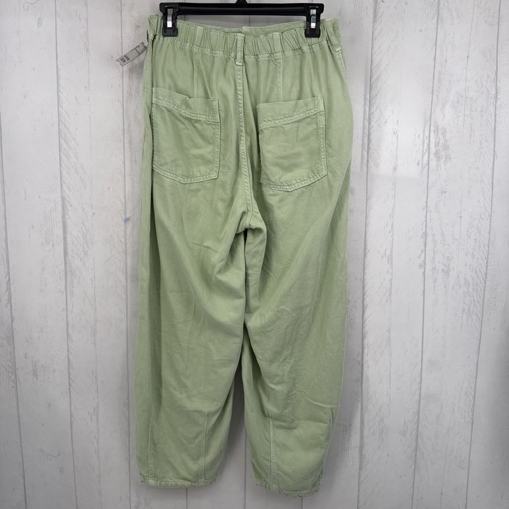 28 denim barrel leg jean