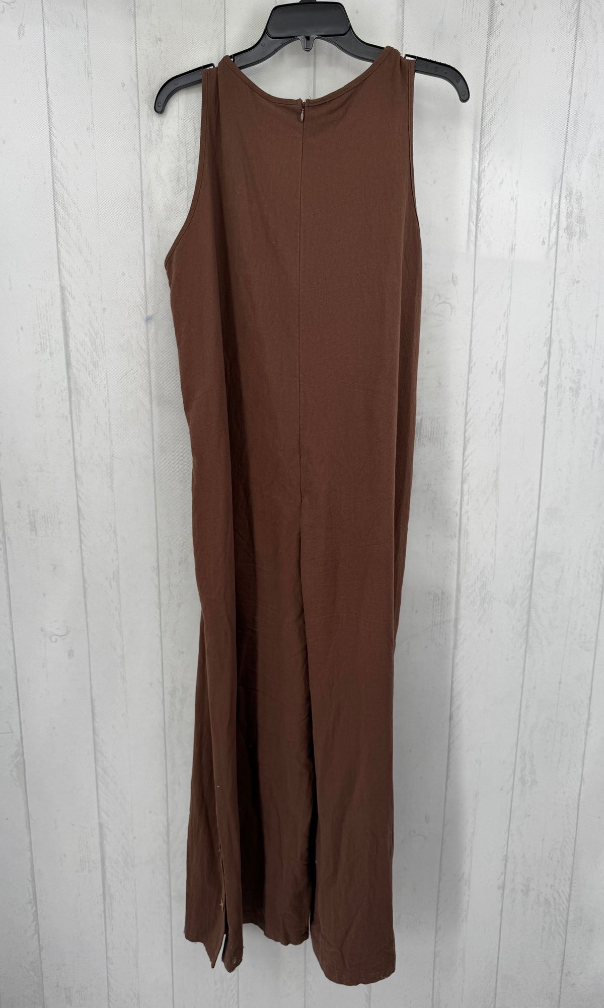 XL v-neck slvls jumpsuit