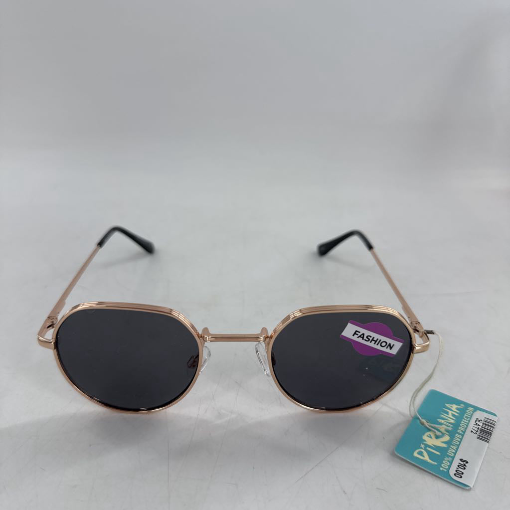 gold frame sunglasses