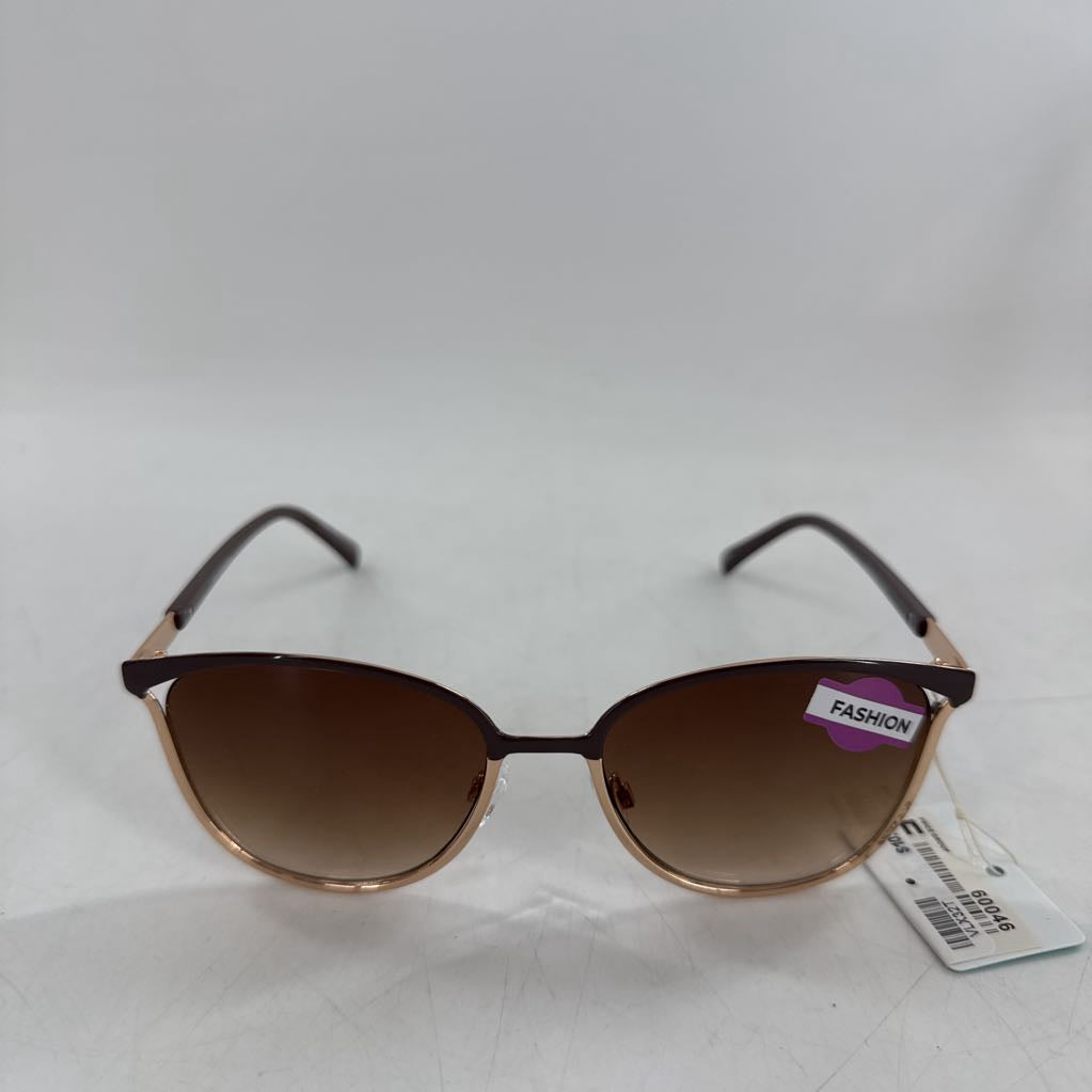 gold & taupe frame sunglasses