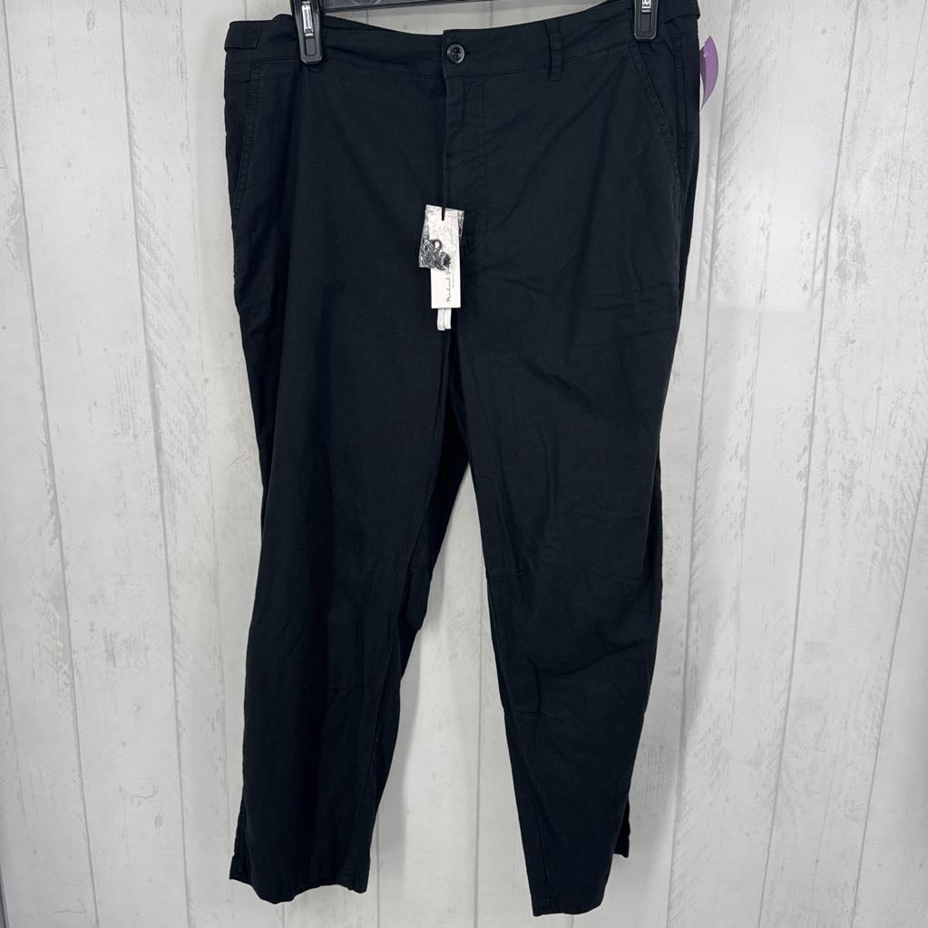 XL linen barrel leg pant