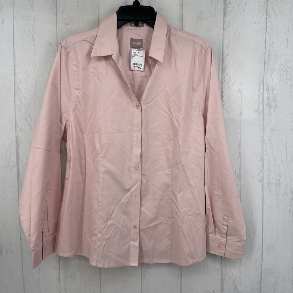L l/s button down shirt