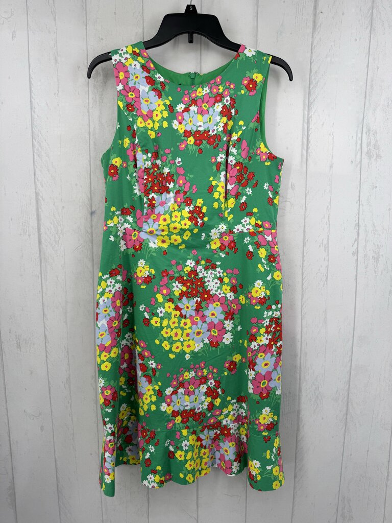6 flo print slvls dress