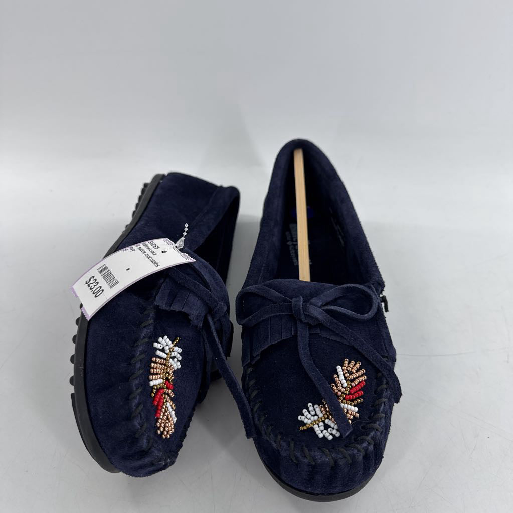 8 suede moccasins