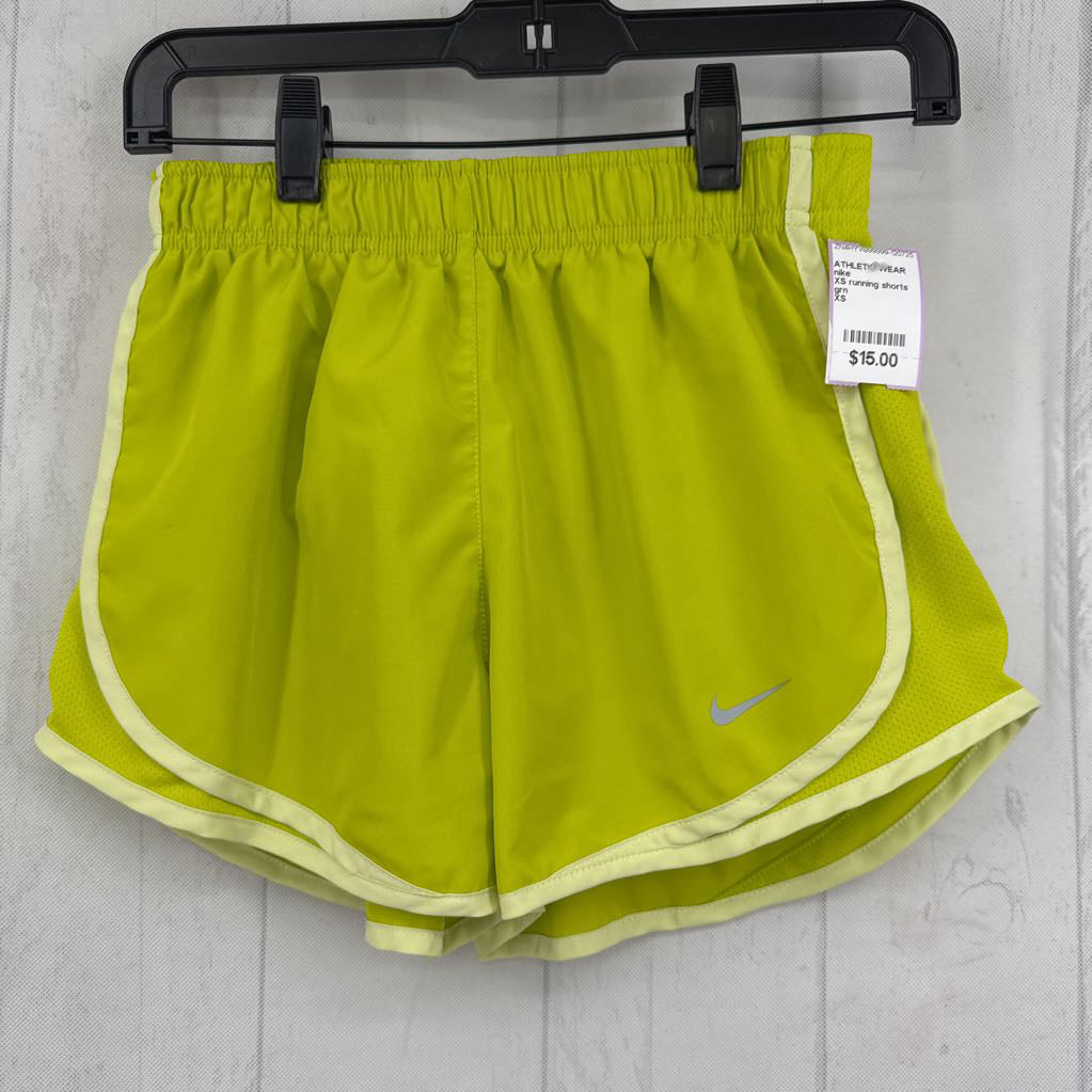 XS running shorts