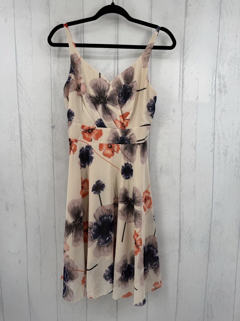 M flo print slvls dress
