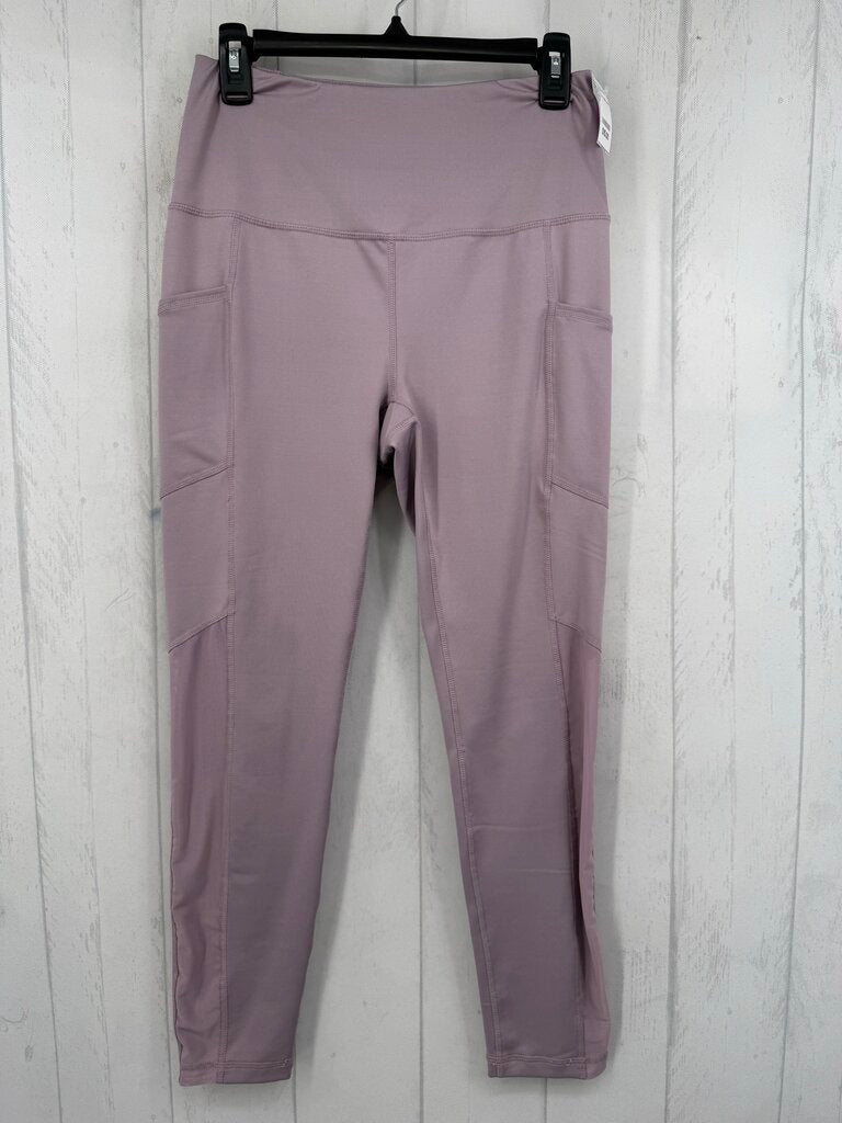 M hi-rise mesh inset legging