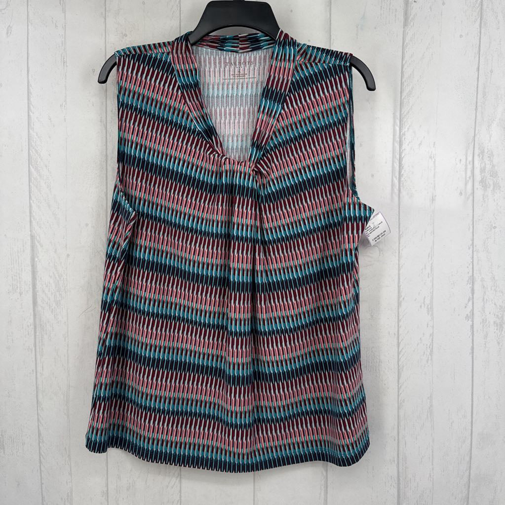 XL colorful v-neck tank