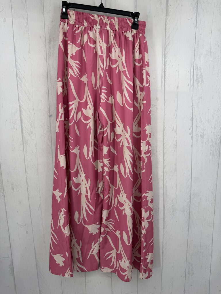 S printed wide legpant