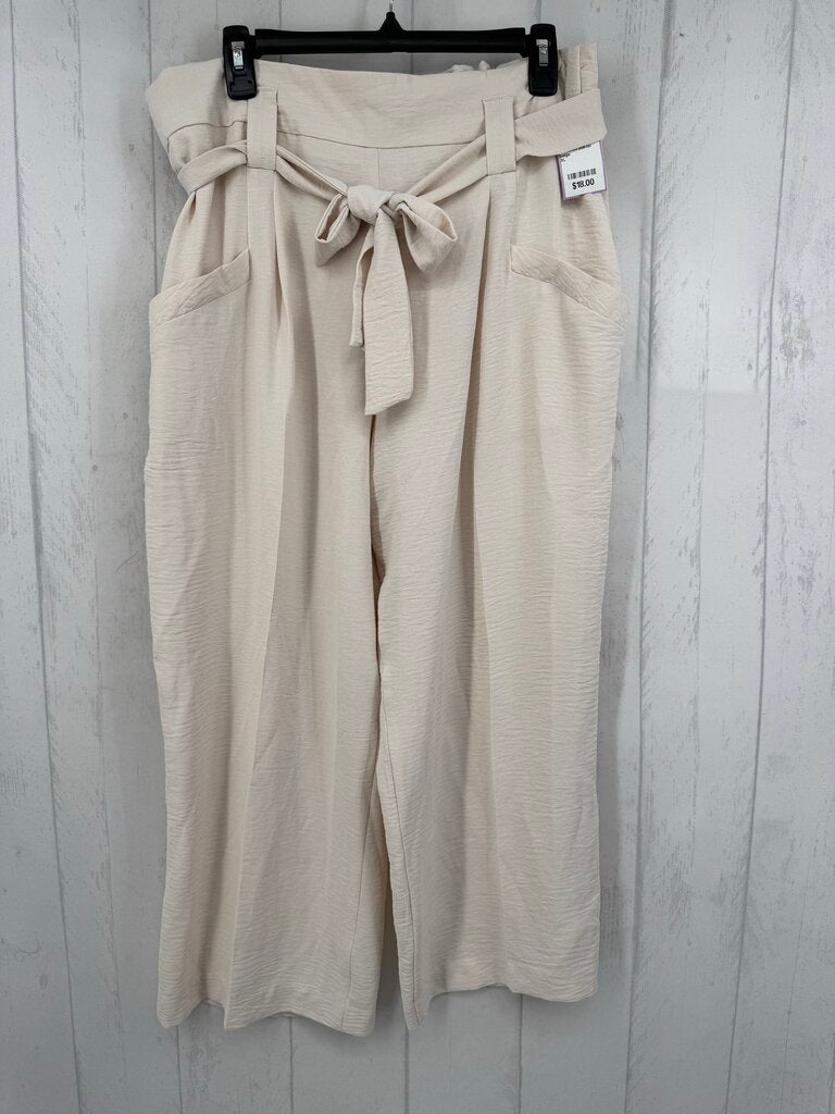 XL belted pull-on pant