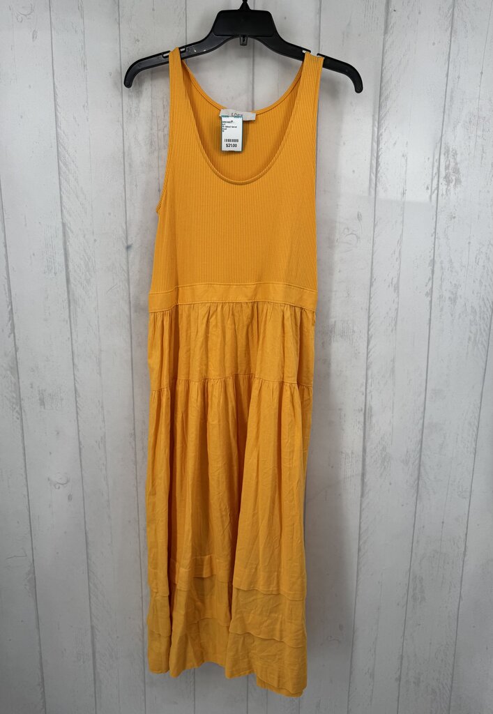 10 ribbed tiered sundress