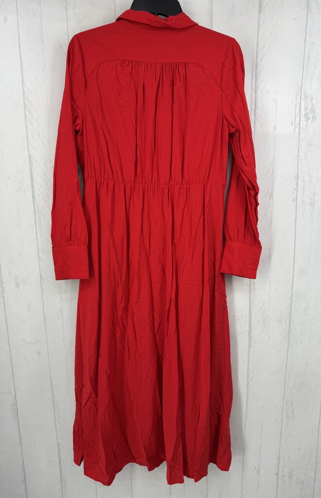 M button down l/s dress
