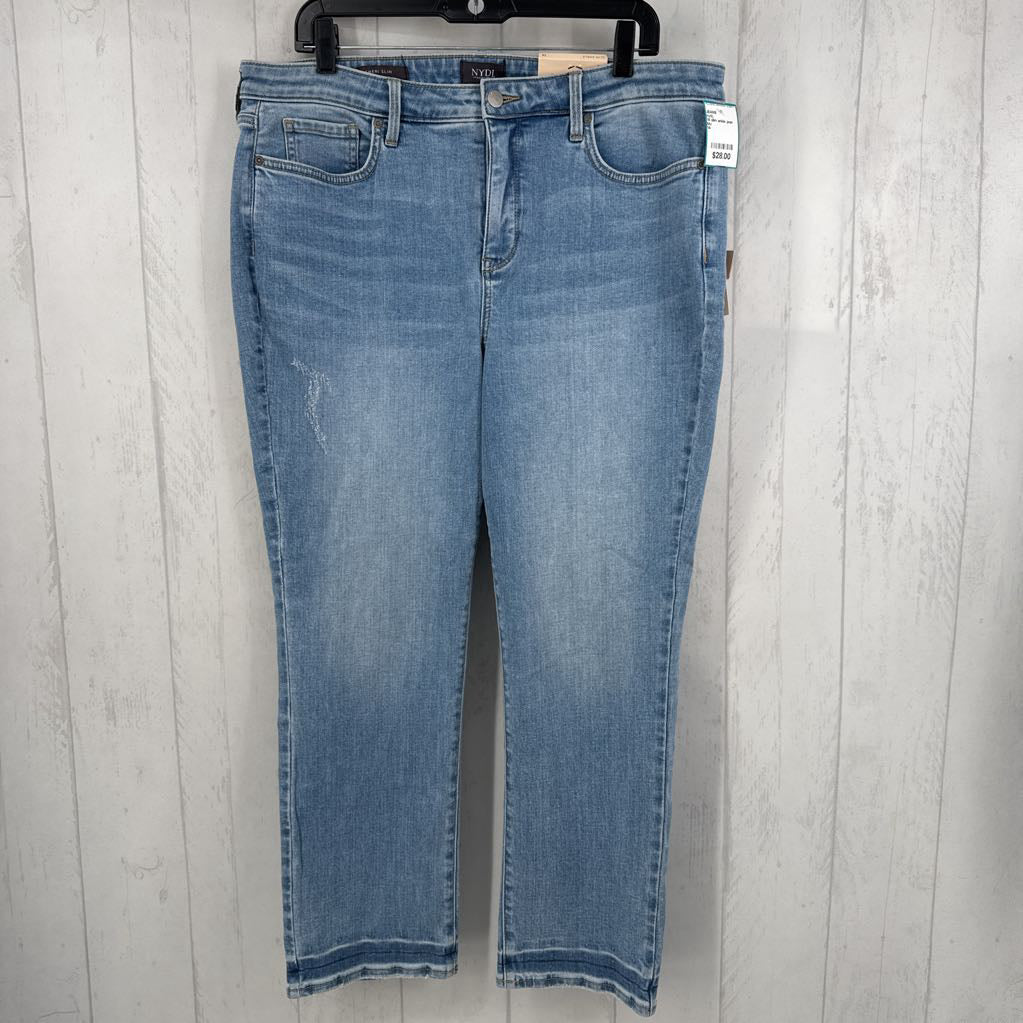 14 slim ankle jean