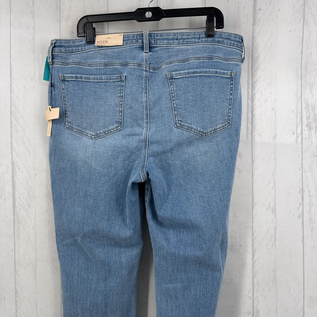 14 slim ankle jean