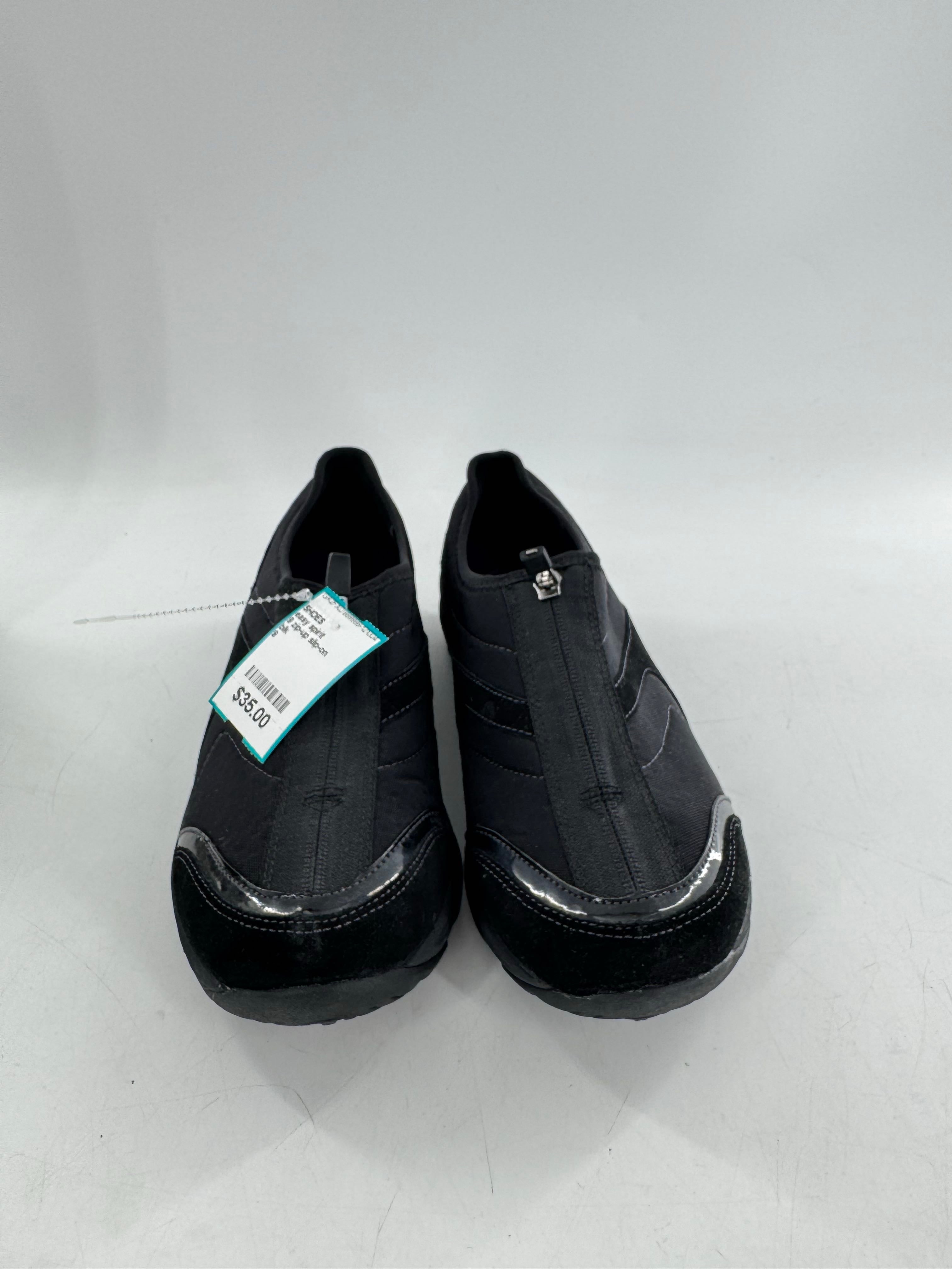 9 zip-up slip-on sneaker