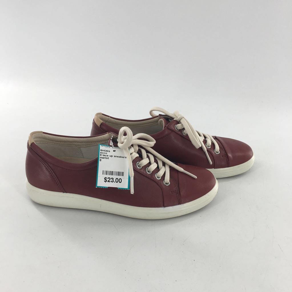 8 lace up sneakers