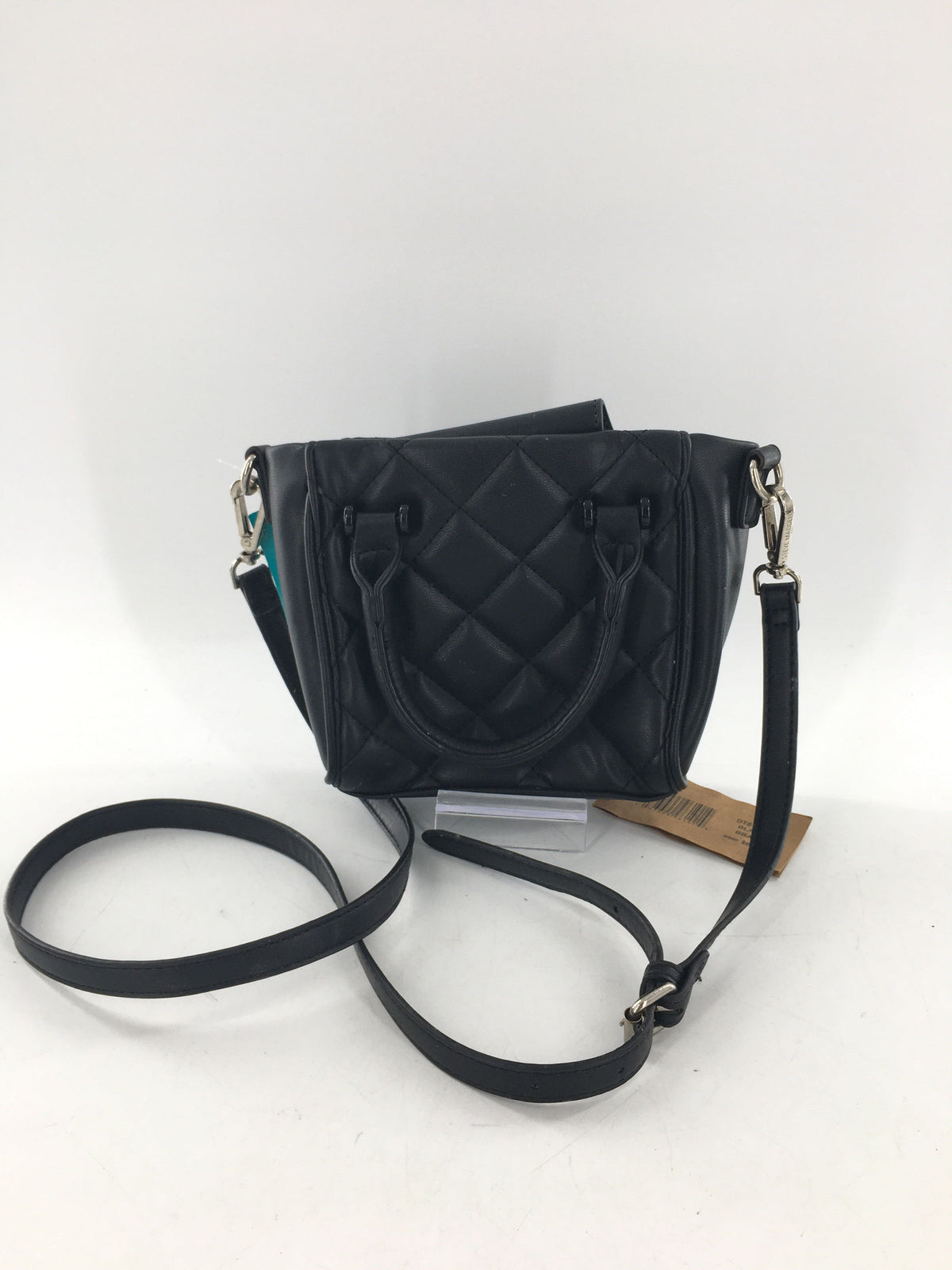 R68 dual handle quilted small satchel