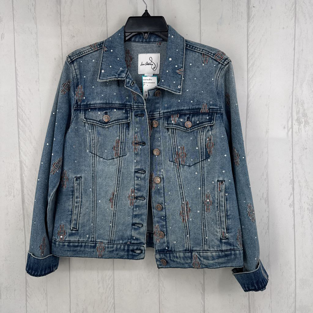 R60 S embelished jean jacket