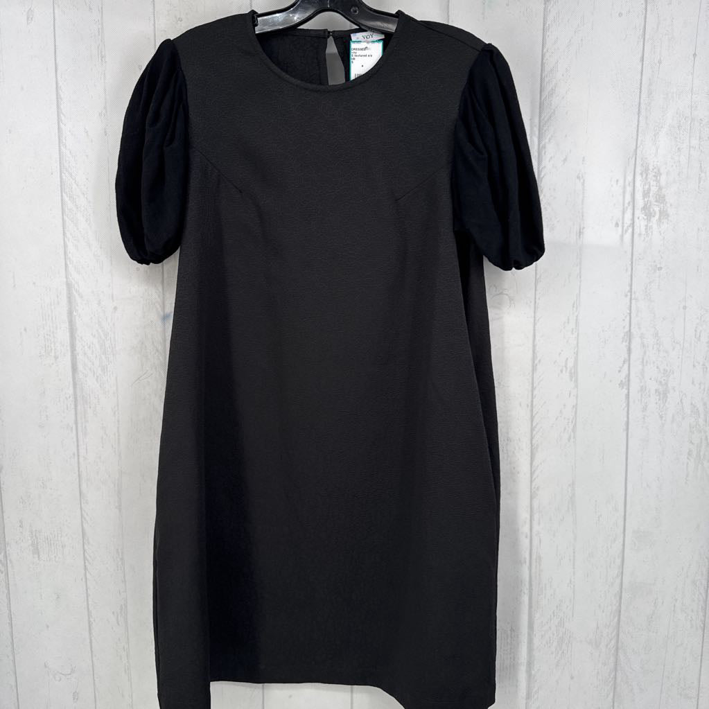 S textured s/s dress