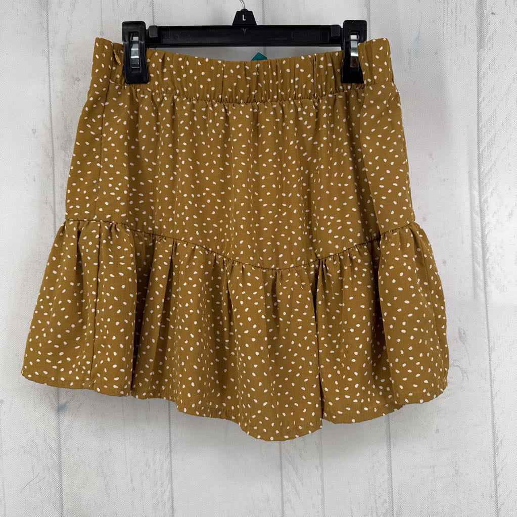 M polka dot skort