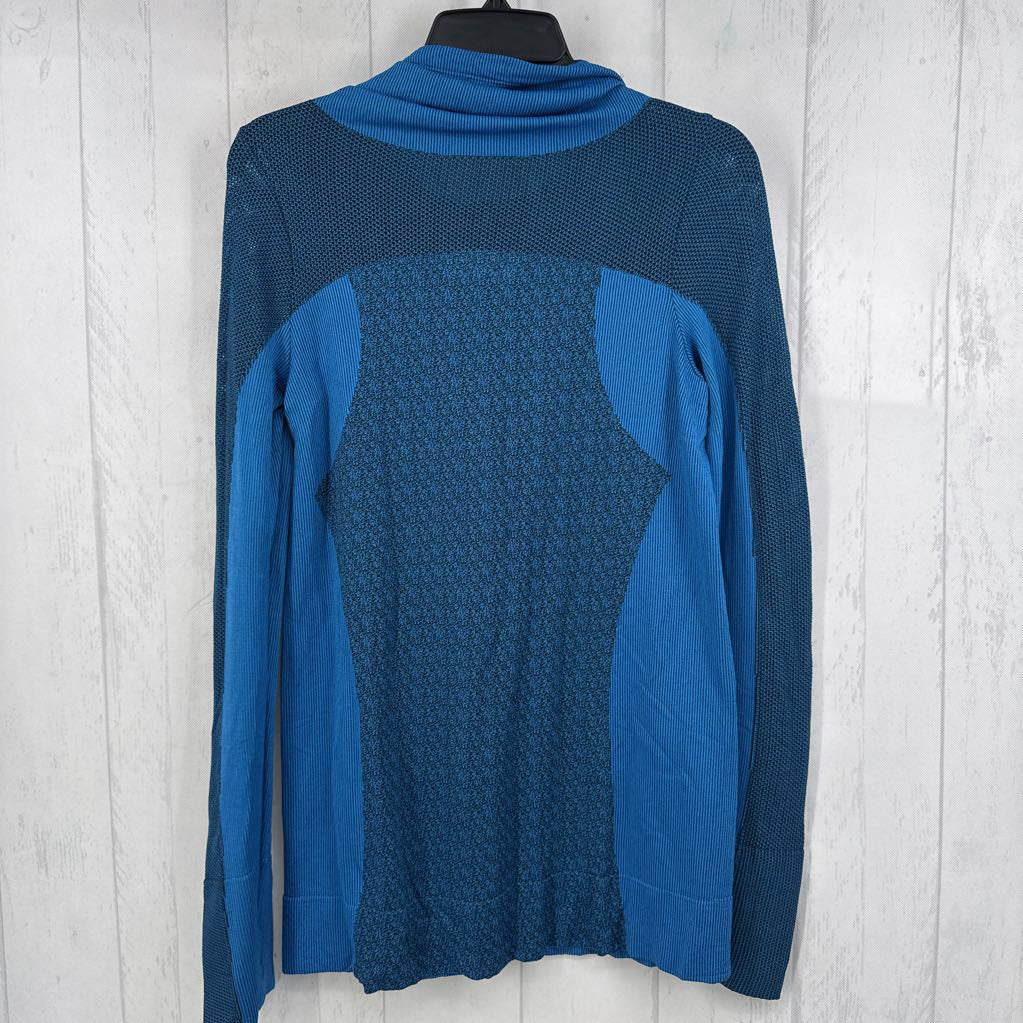 M cowl-neck l/s top