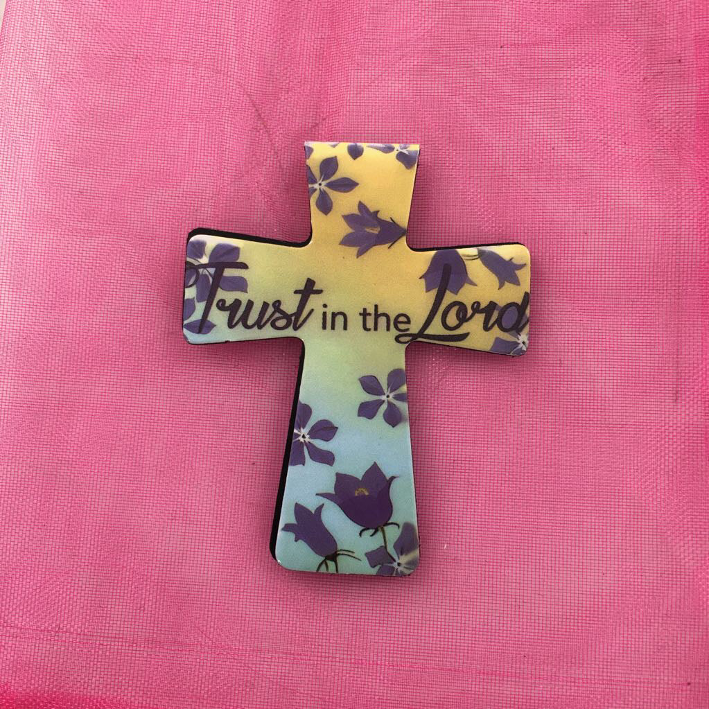 magnetic cross bookmark