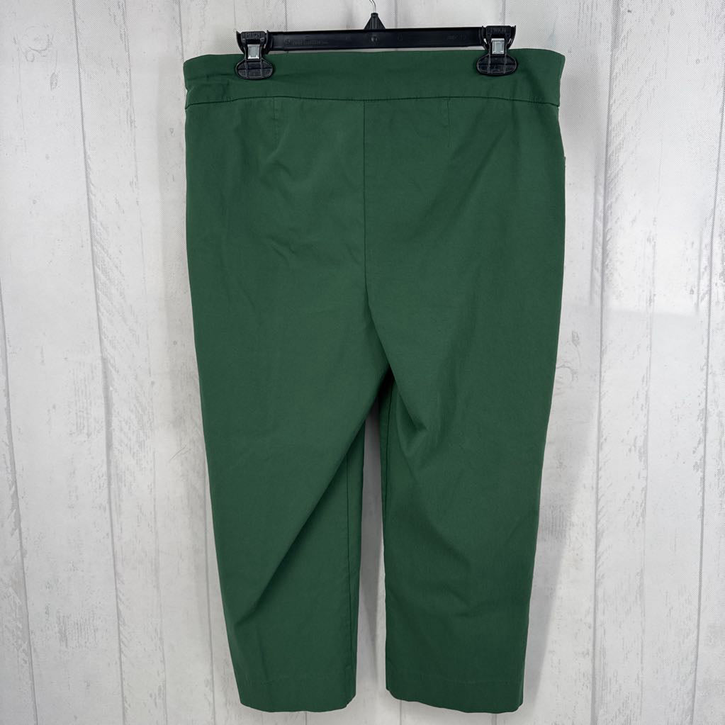 L stretch knit capris