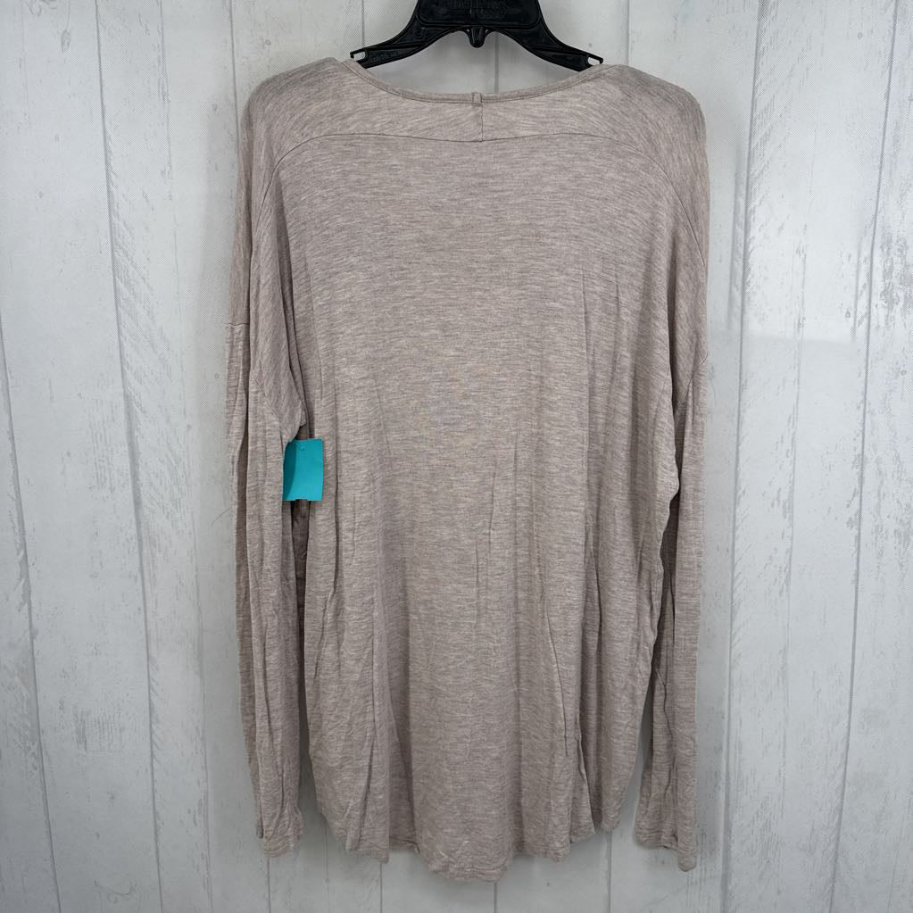 M flo embroidered l/s tee
