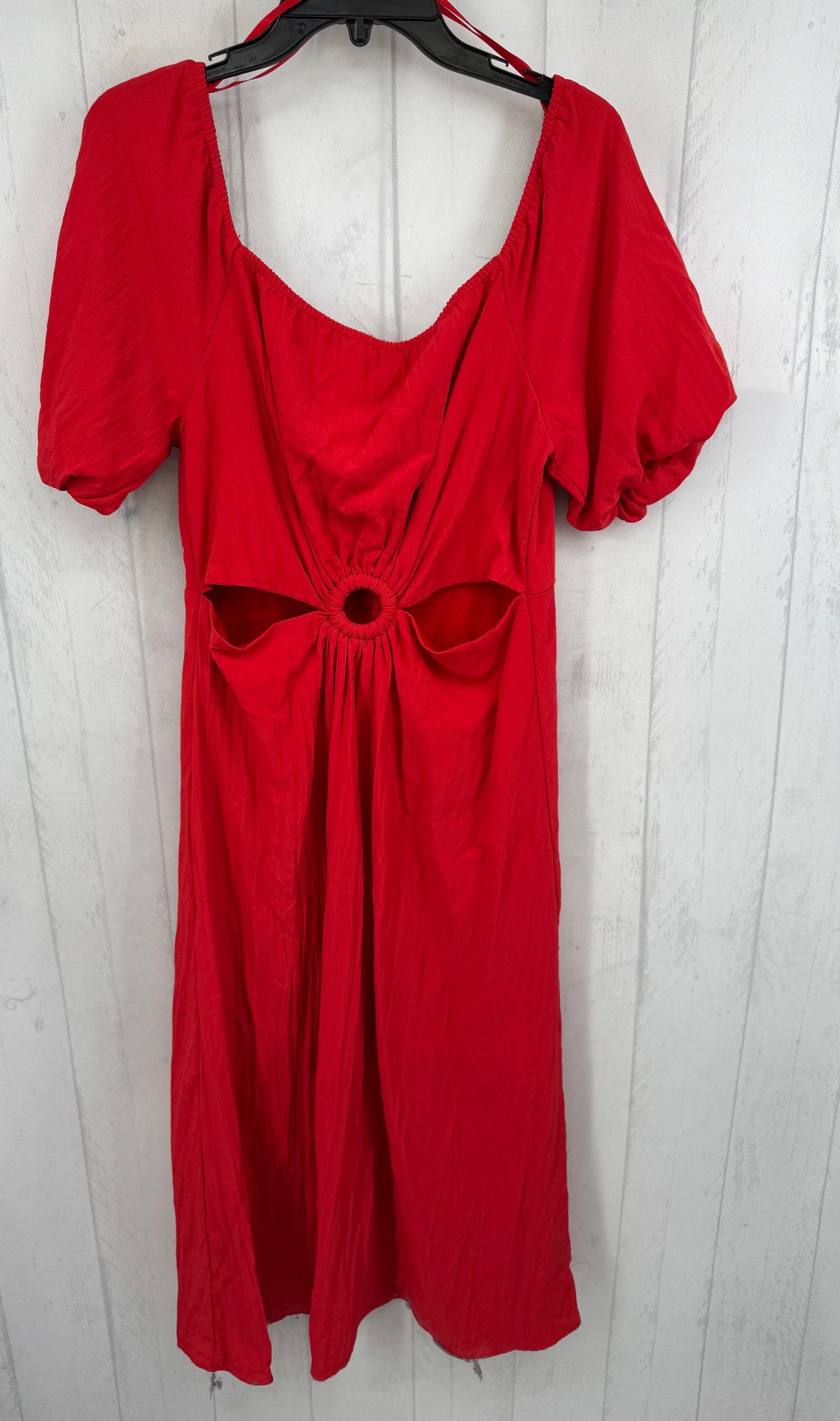 L cutout s/s dress