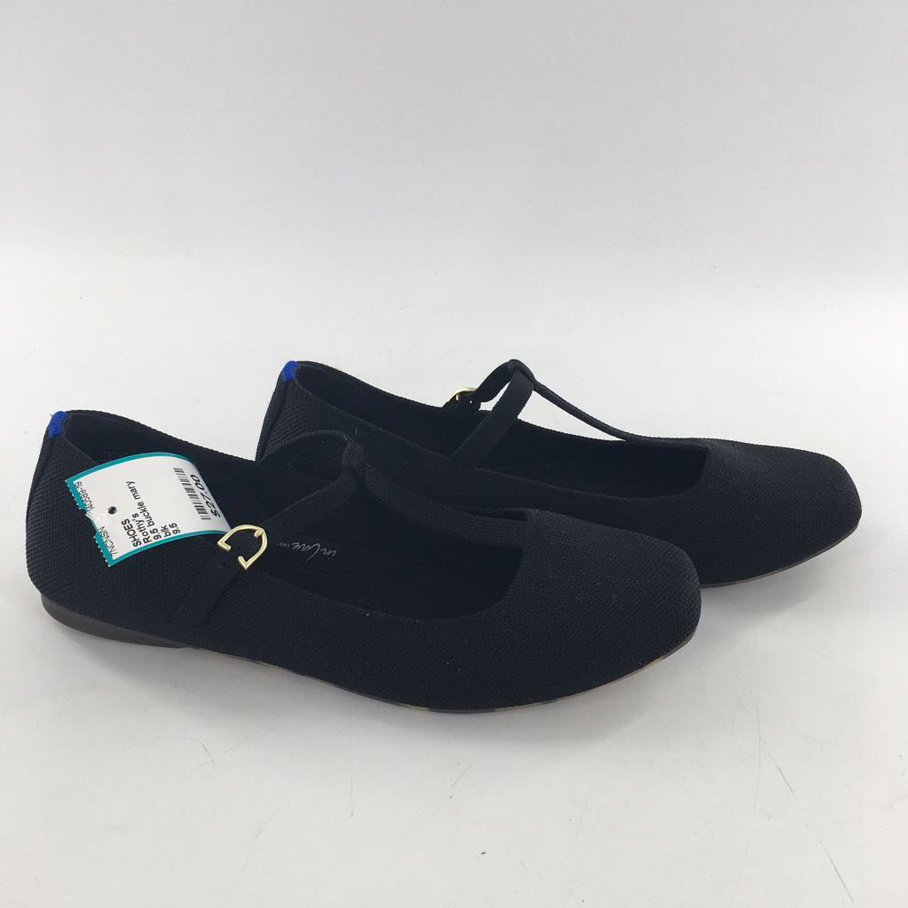 9.5 buckle mary jane slip-on flats