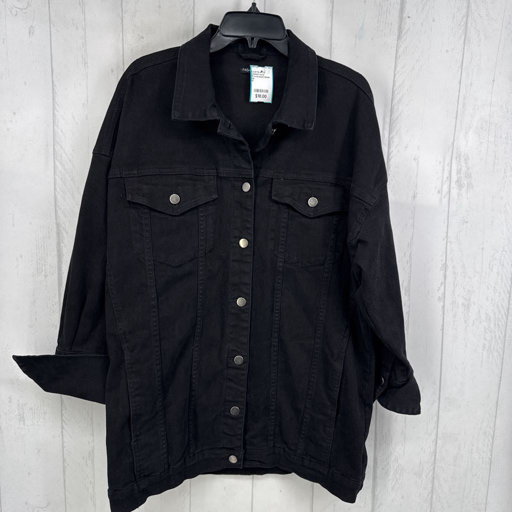 M oversized denim jacket