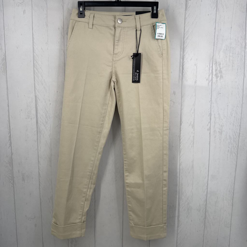 2 hi-rise cuffed relaxed fit pant